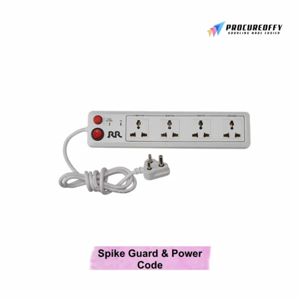 Electronic Spike Guard & Power Code