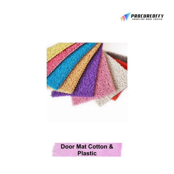 Housekeeping Supplies Door Mat Cotton & Plastic
