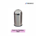 Housekeeping Supplies Push Can Stainless Steel