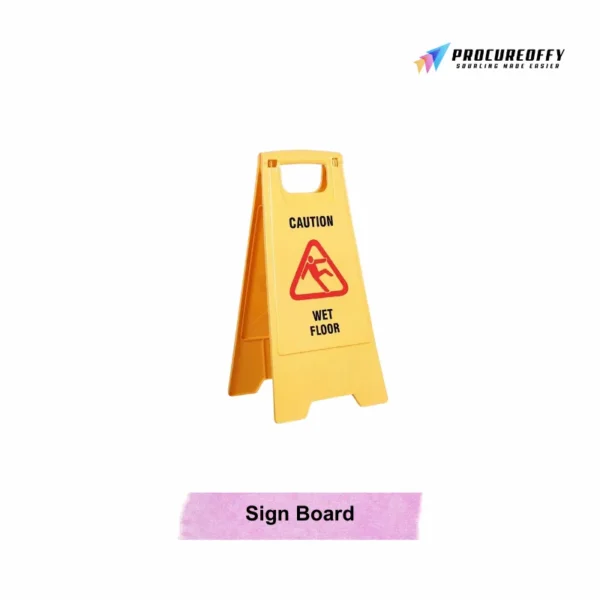 Housekeeping Supplies Sign Board