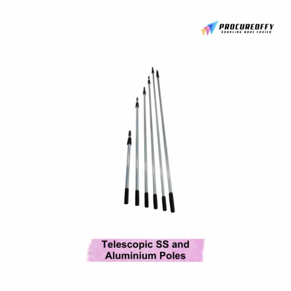 Housekeeping Supplies Telescopic SS and Aluminium Poles