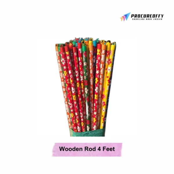 Housekeeping Supplies Wooden Rod 4 Feet