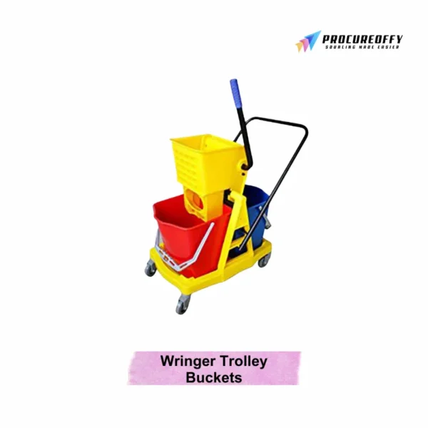 Housekeeping Supplies Wringer Trolley Buckets